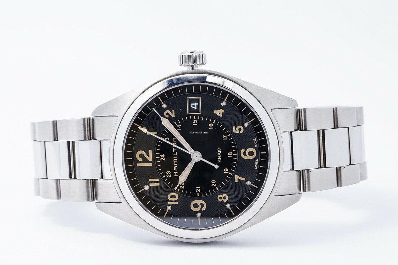 Hamilton Khaki Field Mens watch Unisex Quartz Steel H685510
