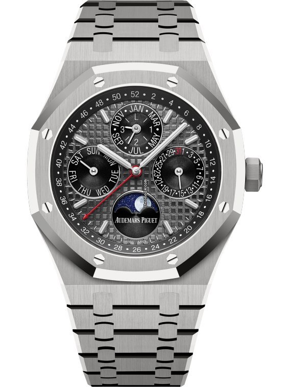 Audemars Piguet Royal Oak Perpetual Calendar Mens watch Unisex Automatic Titanium 26609TI.OO.1220TI.01