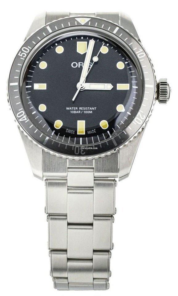 Oris Divers Sixty Five Mens watch Unisex Manual winding Steel 01 730 7757 4083
