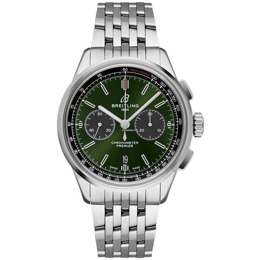 Breitling Mens watch Unisex Automatic Steel AB0118A11L1A1