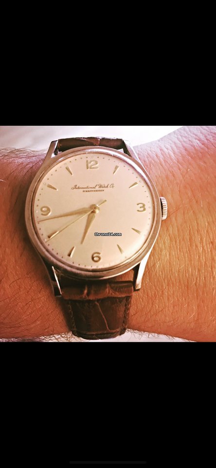 IWC Mens watch Unisex Manual winding Steel 1331178