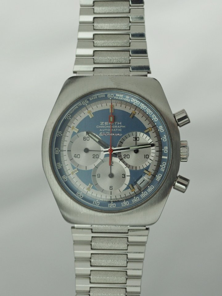 Zenith El Primero Chronograph Mens watch Unisex Automatic Steel A788