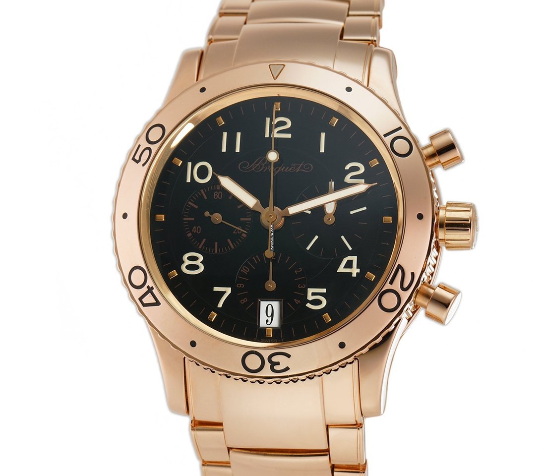 Breguet Type XX - XXI - XXII Automatic Rose gold 3820BR F2 RW9