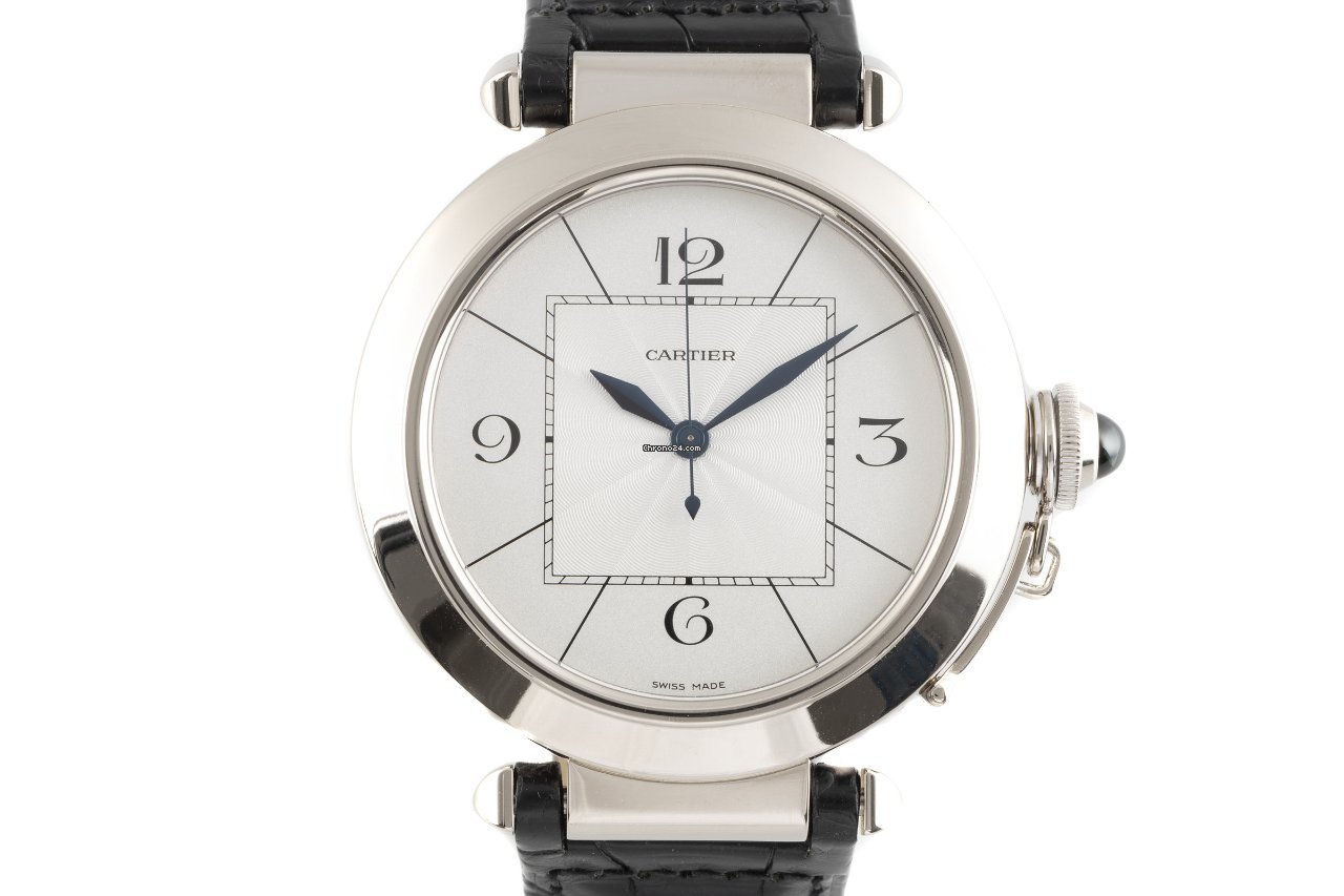 Cartier Pasha Mens watch Unisex Automatic White gold 2727