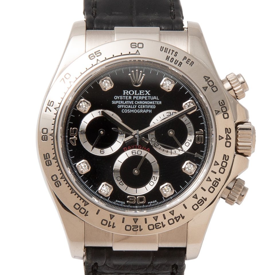 Rolex Daytona Mens watch Unisex White gold Automatic 116519