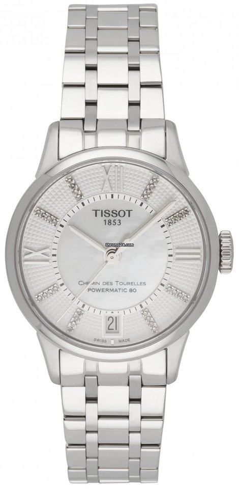 Tissot Chemin de Tourelles Womens watch Automatic Steel T099.207.11.116.00