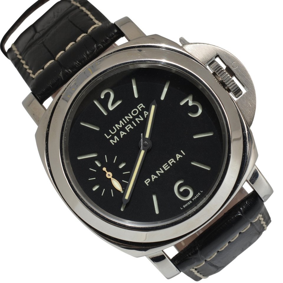 Panerai Luminor Marina Mens watch Unisex Manual winding Steel PAM 00111