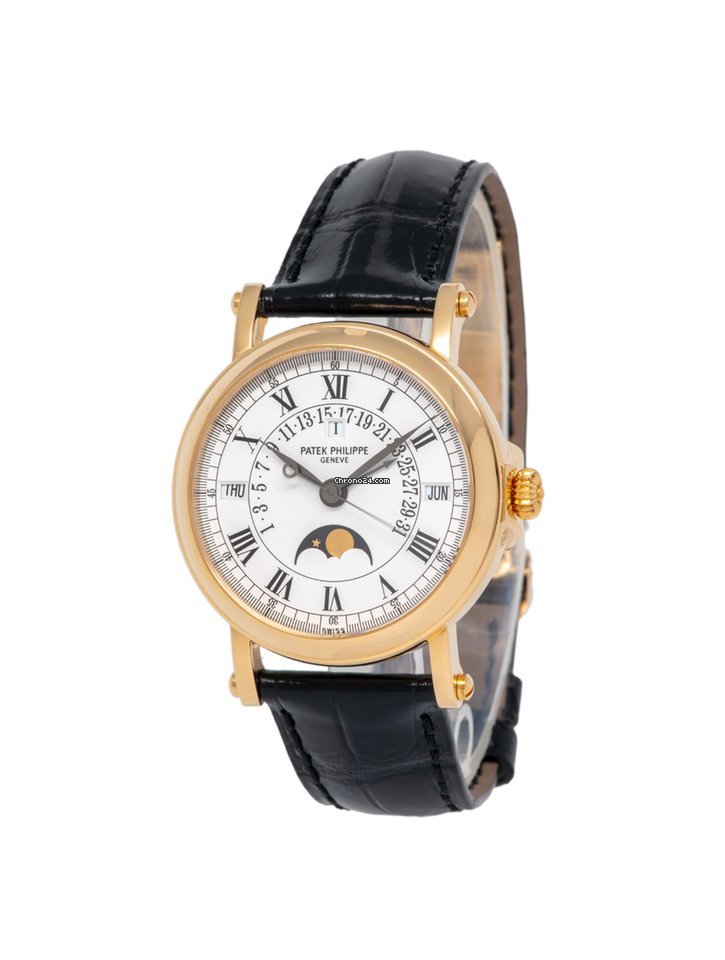 Patek Philippe Perpetual Calendar Mens watch Unisex Automatic Yellow gold 5059J-001