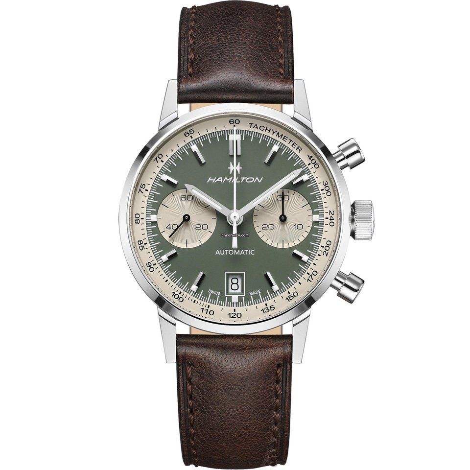 Hamilton Intra-Matic Mens watch Unisex Automatic Steel H38416560