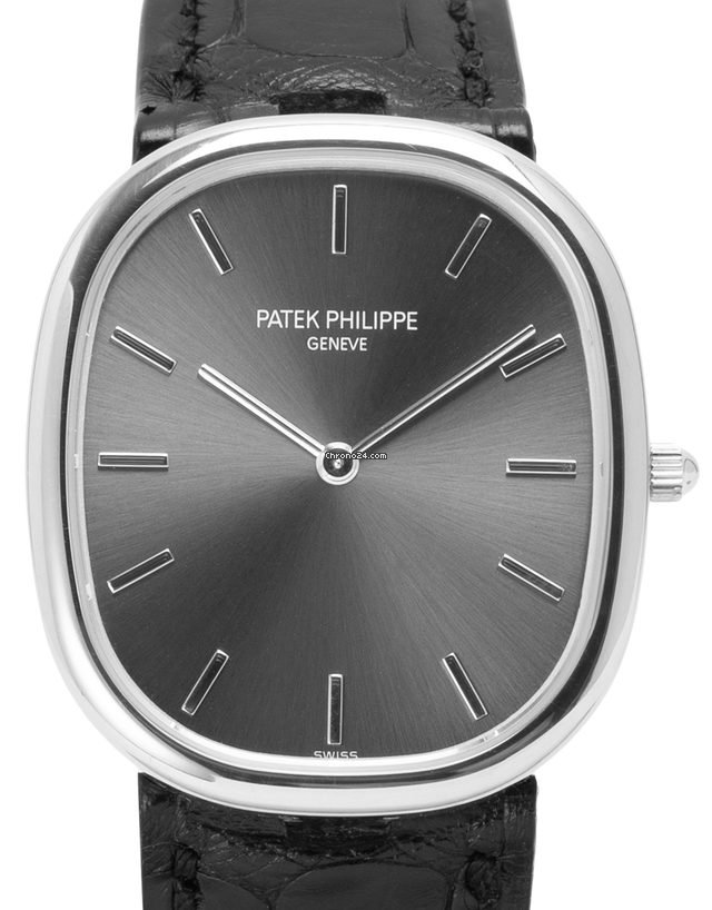 Patek Philippe Golden Ellipse Mens watch Unisex Automatic White gold 3738 100G