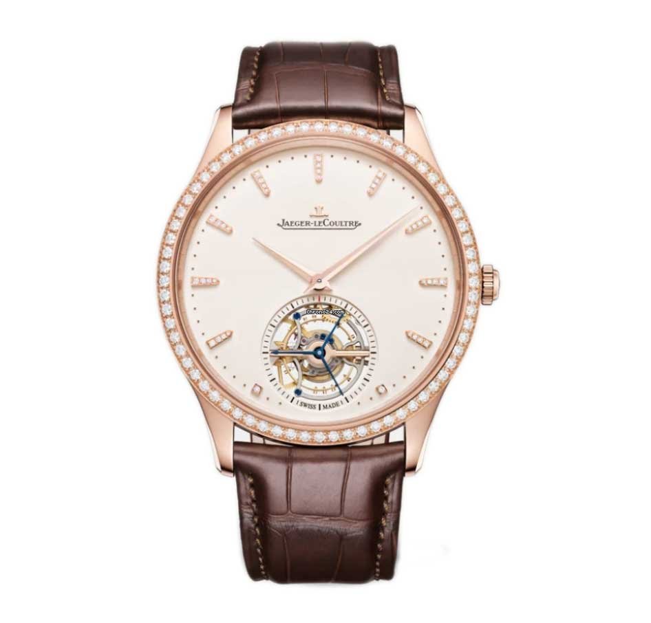 Jaeger-LeCoultre Master Ultra Thin Tourbillion Mens watch Unisex Automatic Rose gold Q1682401