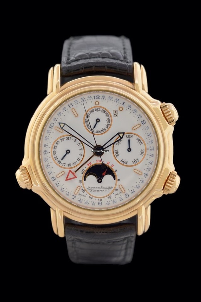 Jaeger-LeCoultre Mens watch Unisex Automatic Red gold 180.2.99