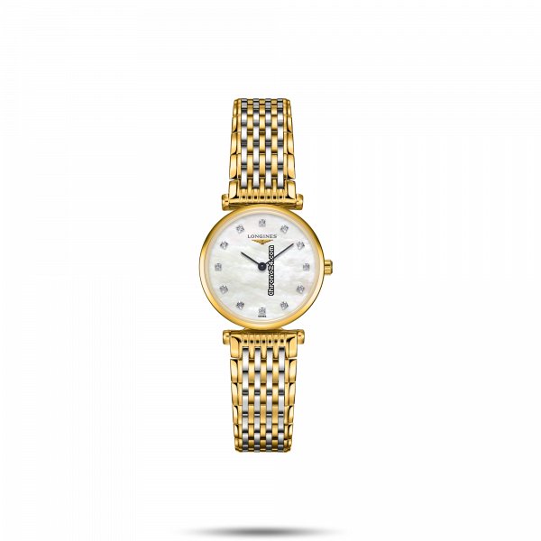 Longines La Grande Classique Womens watch Quartz Gold Steel L4.209.2.87.7