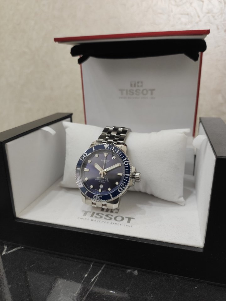 Tissot Seastar 1000 Mens watch Unisex Automatic Steel T120.407.11.041.01