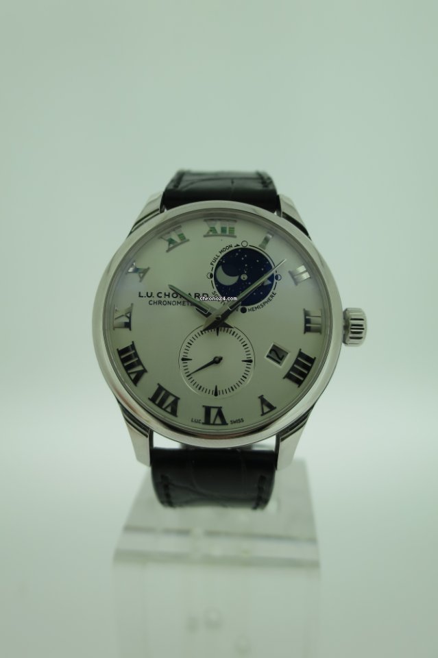 Chopard L.U.C Mens watch Unisex Automatic White gold 161934-1001