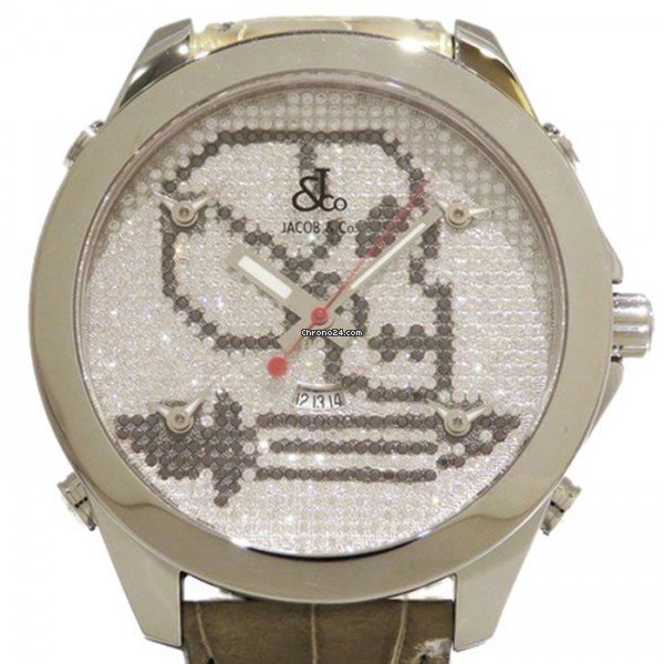Jacob & Co. Quartz Steel JC-SKULL3