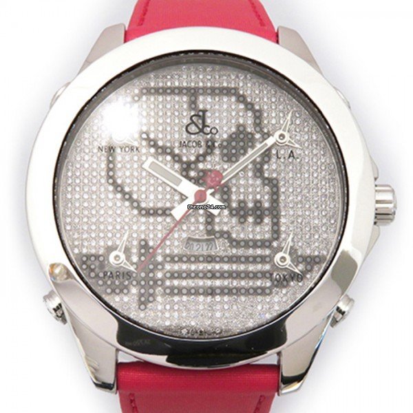 Jacob & Co. Quartz Steel JC-SKULL3