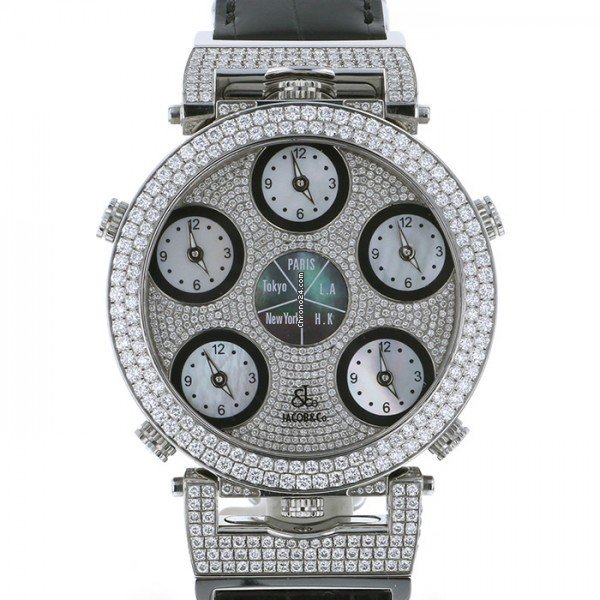 Jacob & Co. Quartz Steel JC-63BK