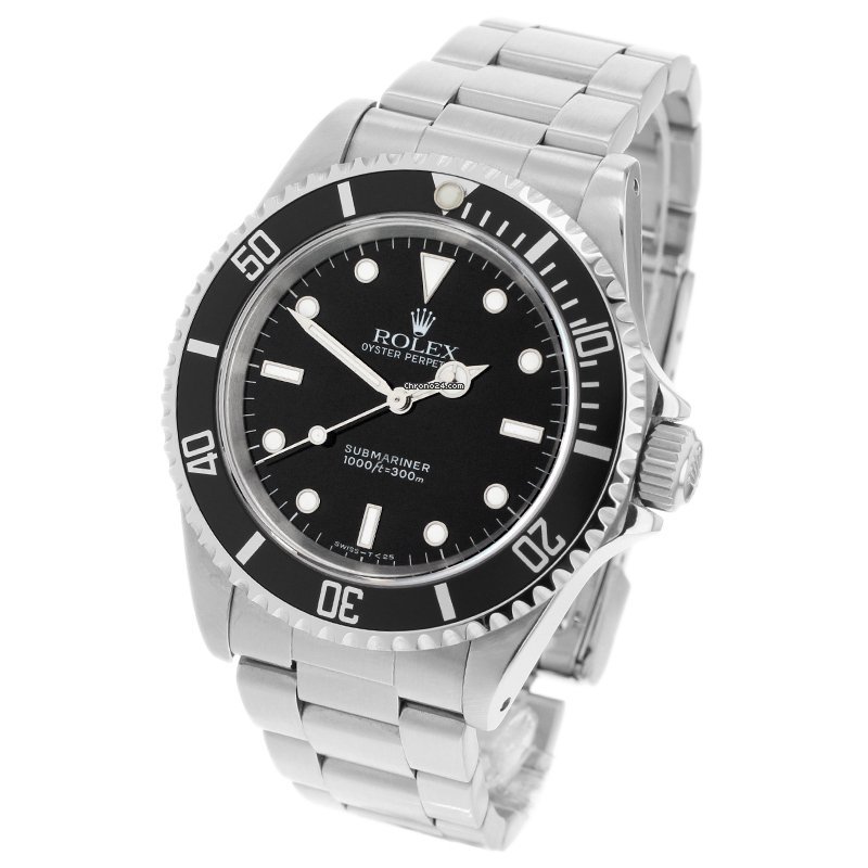 Rolex Submariner (No Date) Mens watch Unisex Steel Automatic 14060