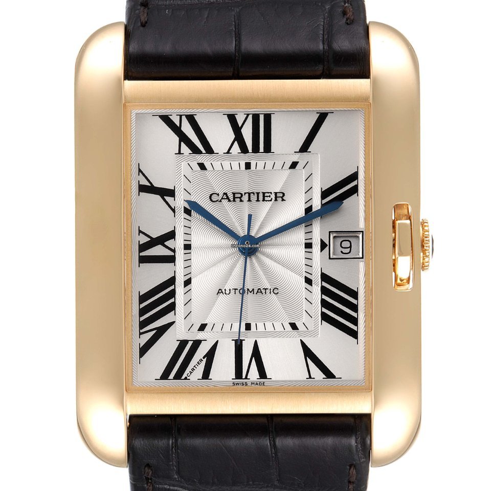 Cartier Tank Anglaise Mens watch Unisex Automatic Yellow gold W5310032