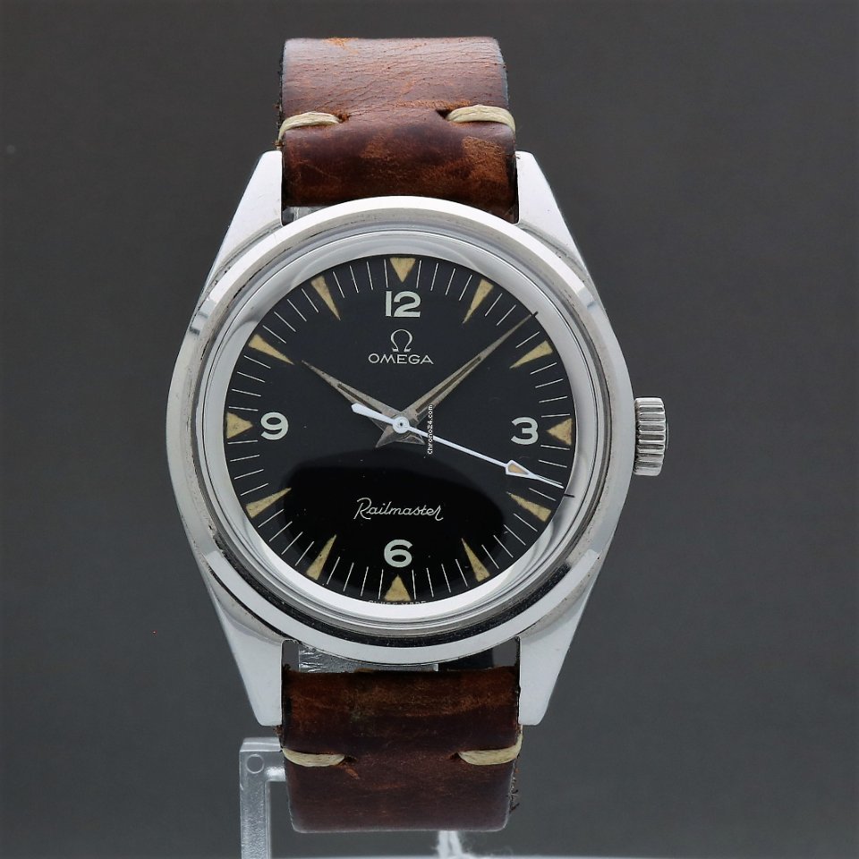 Omega Seamaster Railmaster Mens watch Unisex Manual winding Steel CK2914