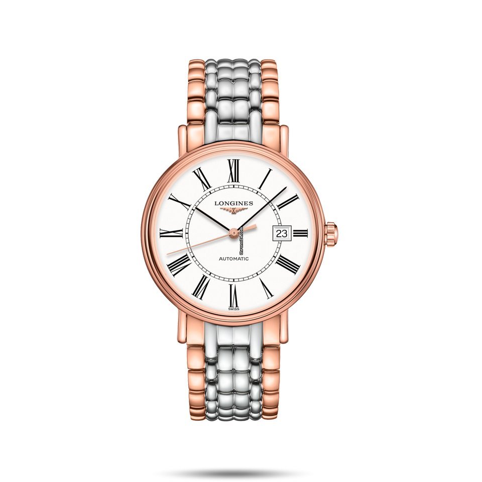 Longines Presence Womens watch Gold Steel L4.922.1.11.7
