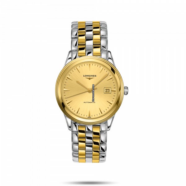 Longines Flagship Mens watch Unisex Automatic Gold Steel L4.974.3.32.7