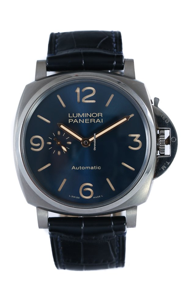 Panerai Luminor Due Mens watch Unisex Automatic Titanium PAM 00729