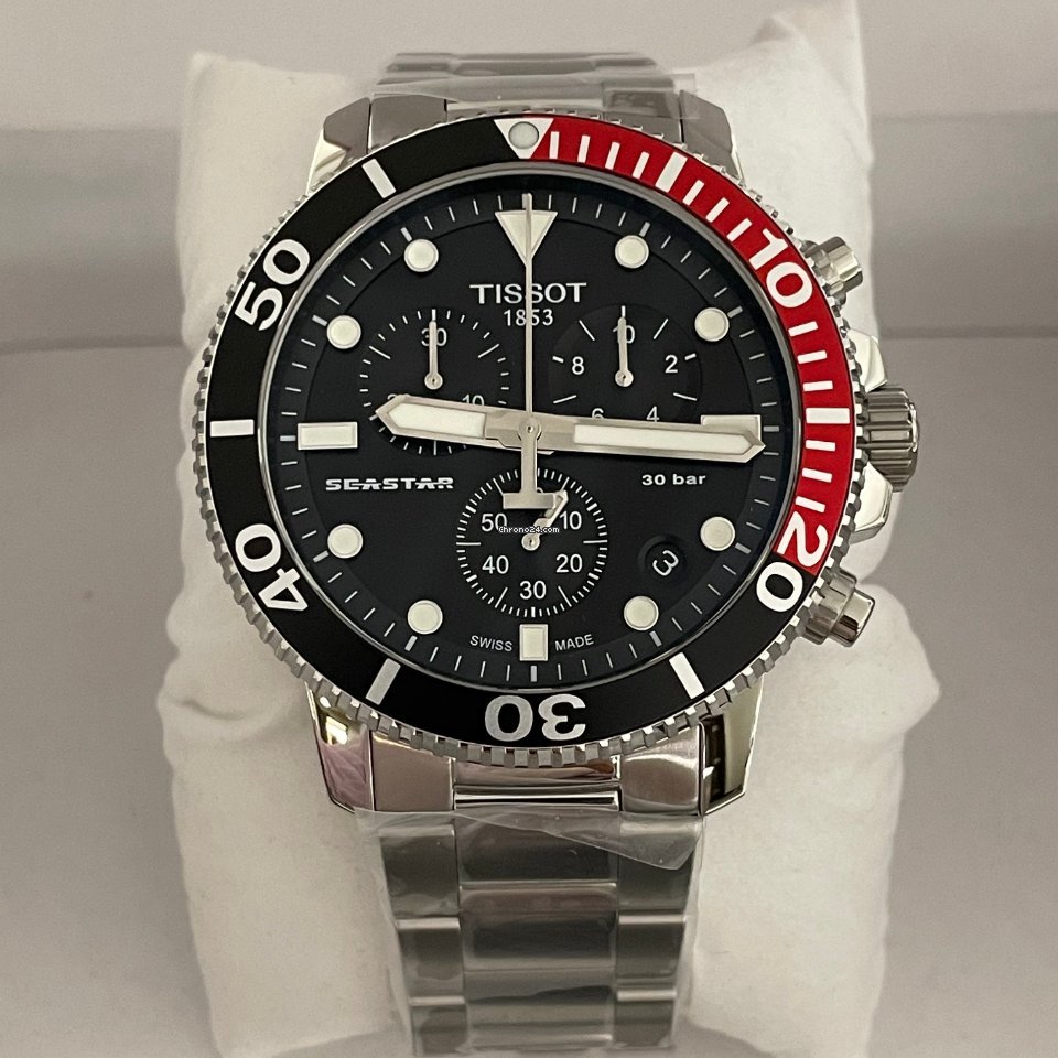 Tissot Seastar 1000 Mens watch Unisex Quartz Steel T120.417.11.051.01