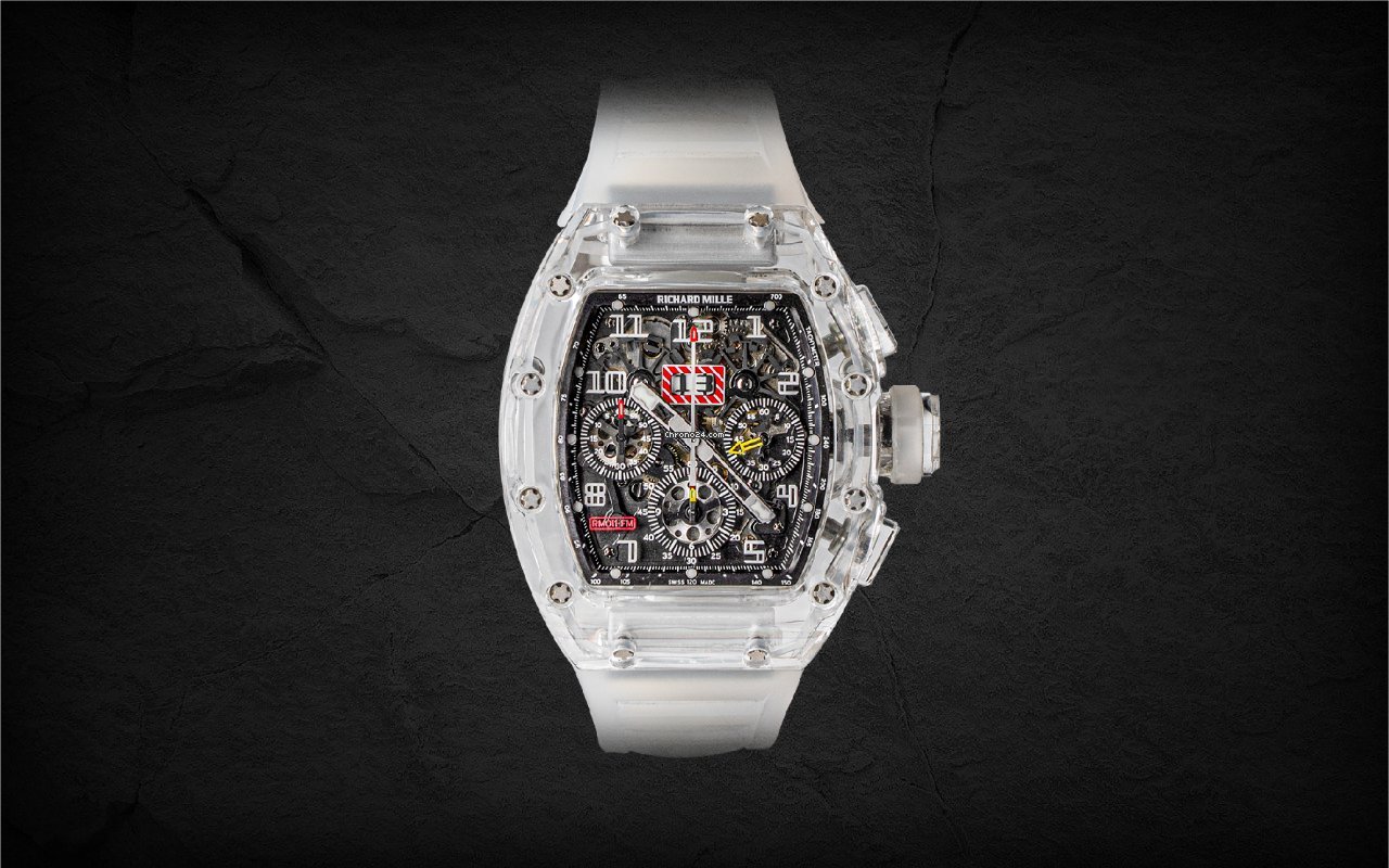 Richard Mille RM 011 Mens watch Unisex Automatic White gold Richard Mile
