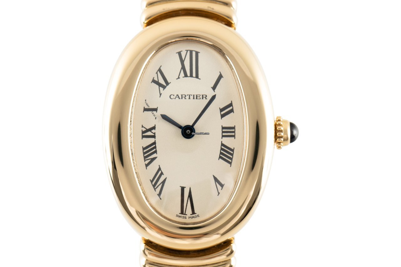 Cartier Baignoire Womens watch Quartz Yellow gold 1954