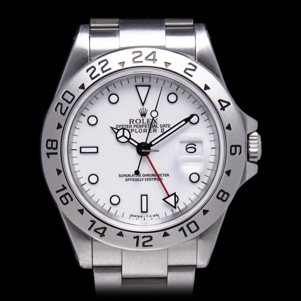 Rolex Explorer II Mens watch Unisex Steel Automatic 16570