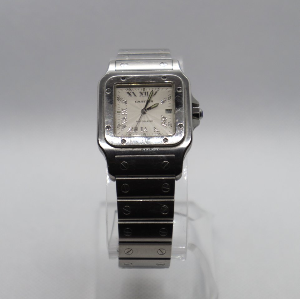 Cartier Santos Galbee Mens watch Unisex Automatic Steel W20055D6