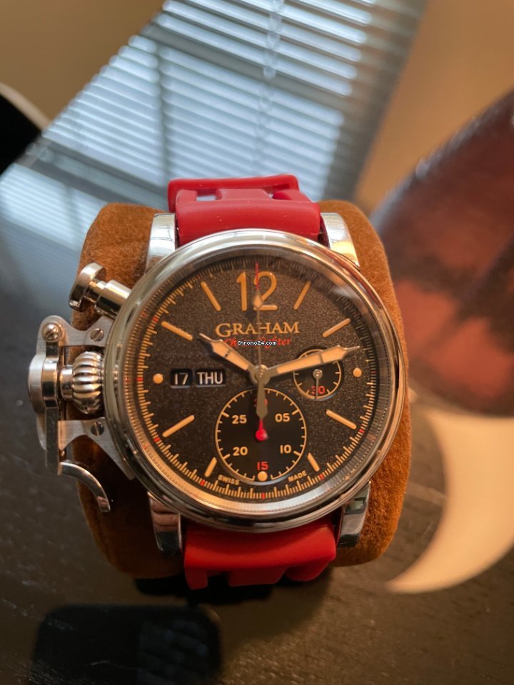 Graham Chronofighter Mens watch Unisex Automatic Steel 2CVAS.U01A.L129S