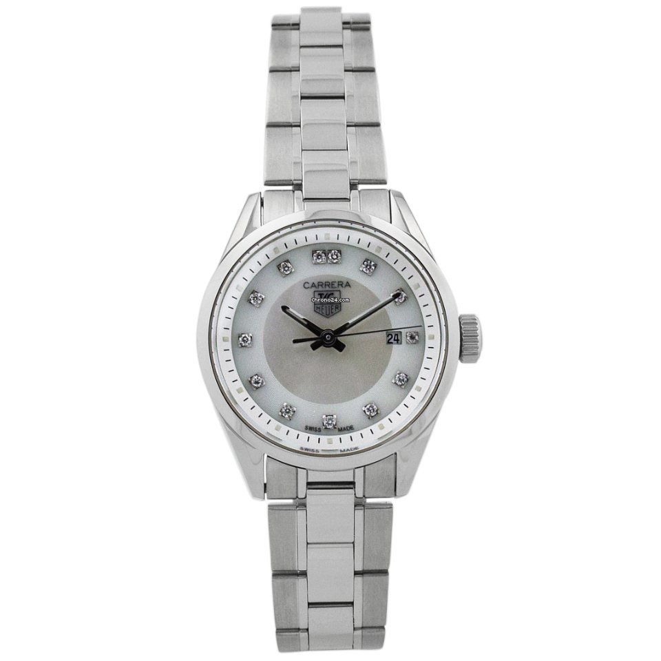TAG Heuer Carrera Lady Womens watch Quartz Steel wv1411.ba0793