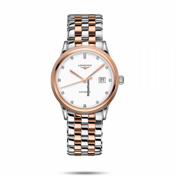 Longines Flagship Womens watch Automatic Gold Steel L4.984.3.99.7
