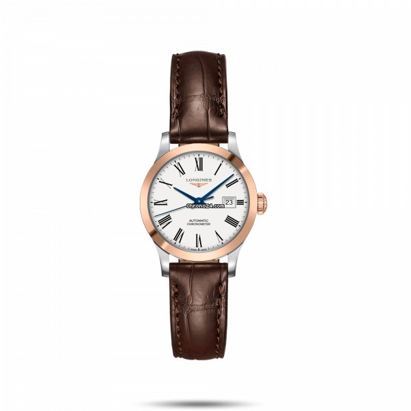 Longines Record Mens watch Unisex Automatic Gold Steel L2.321.5.11.2