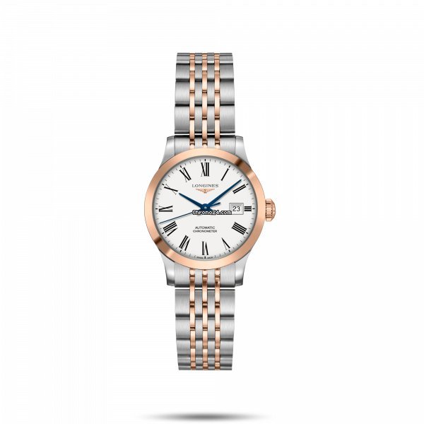 Longines Record Womens watch Automatic Gold Steel L2.321.5.11.7