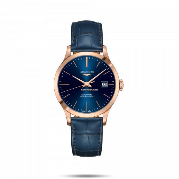 Longines Record Mens watch Unisex Automatic Red gold L2.820.8.92.2