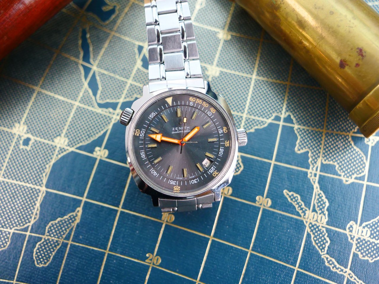 Zenith Mens watch Unisex Automatic Steel A3635