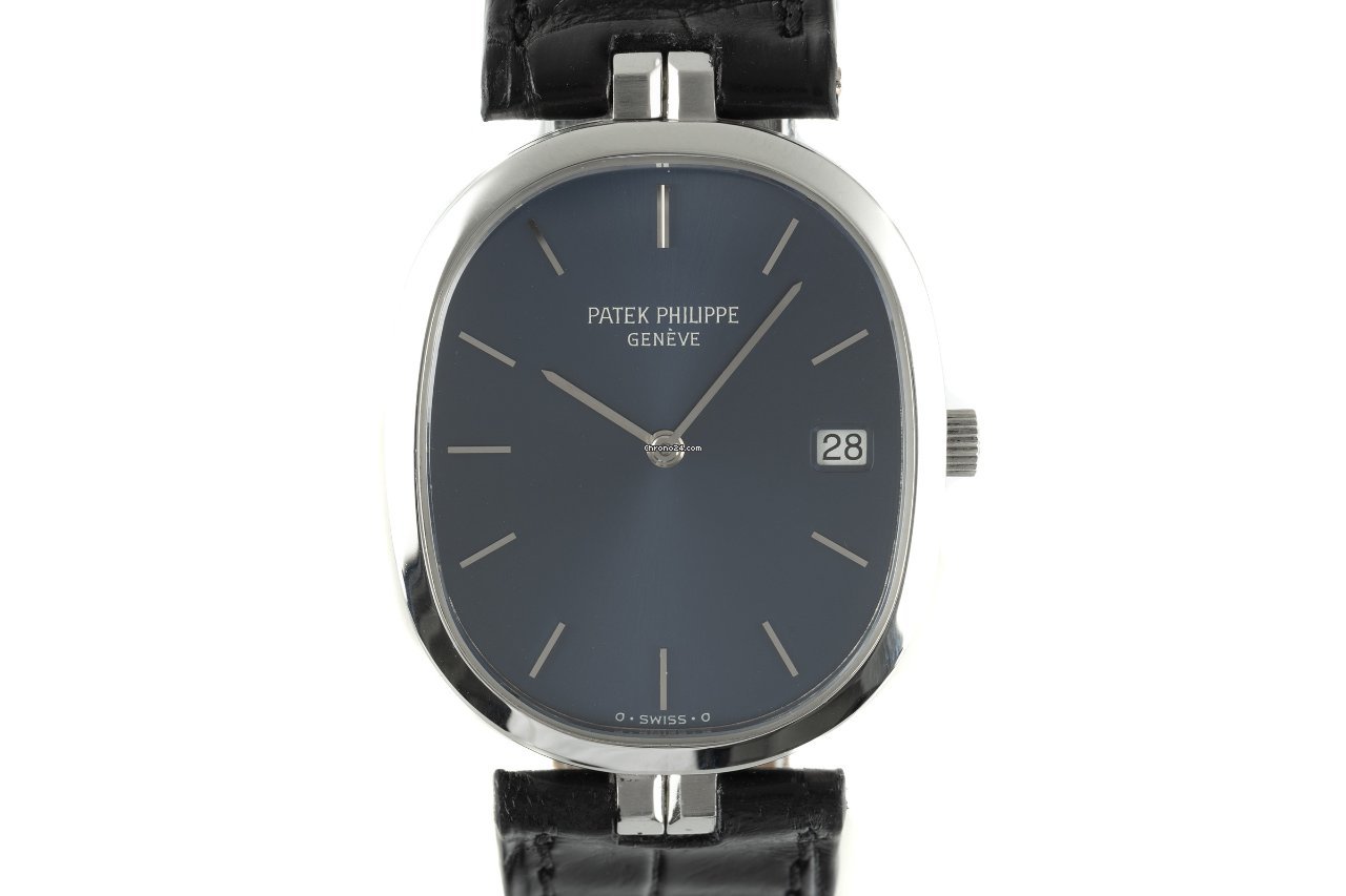 Patek Philippe Golden Ellipse Mens watch Unisex Quartz Steel 3930