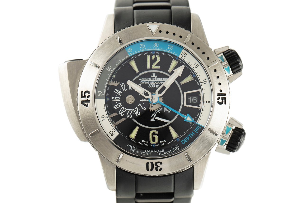 Jaeger-LeCoultre Master Compressor Diving Pro Geographic Mens watch Unisex Automatic Titanium 159.T.39