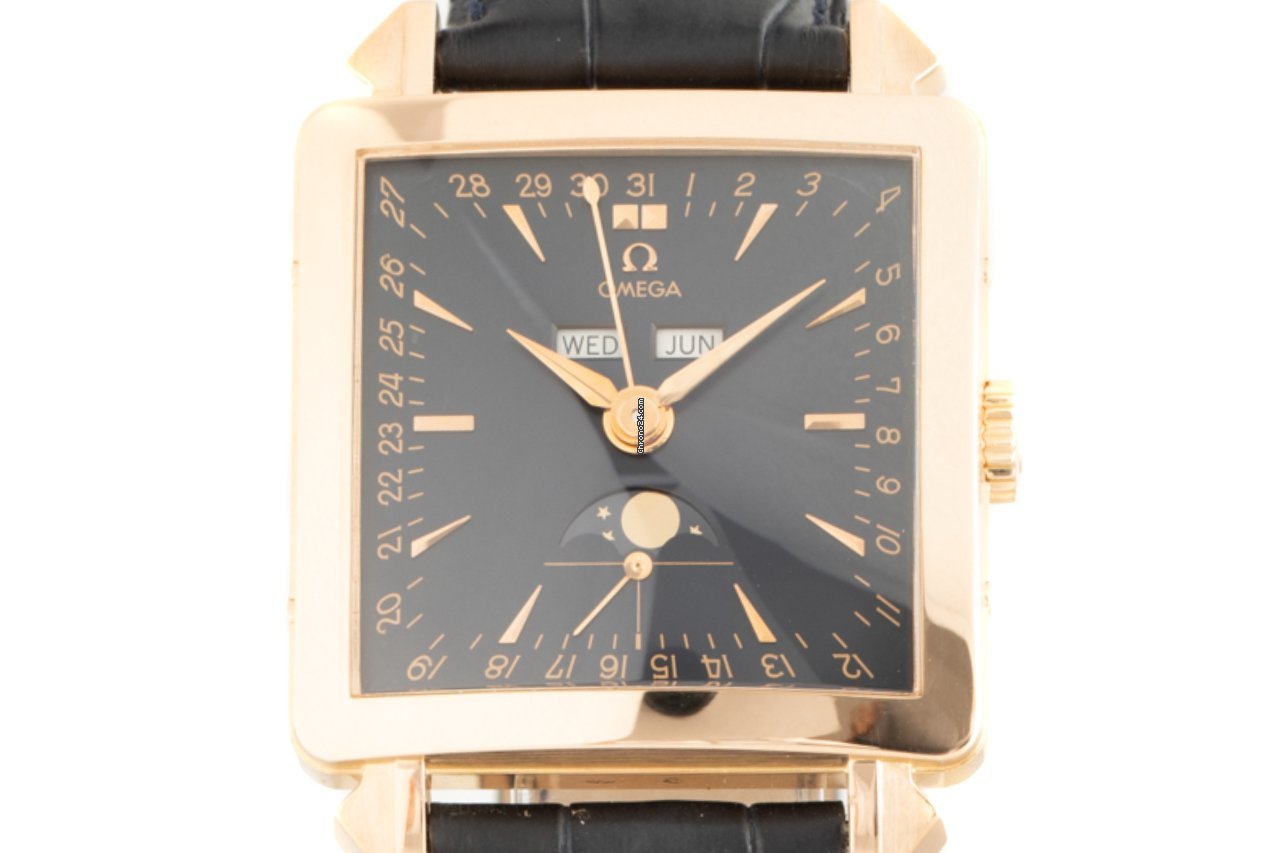 Omega Museum Mens watch Unisex Automatic Red gold 5701.80.03