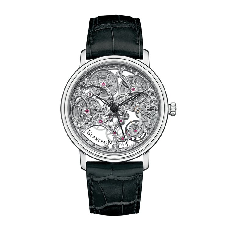 Blancpain Villeret Mens watch Unisex Manual winding White gold 6633 1500 55B