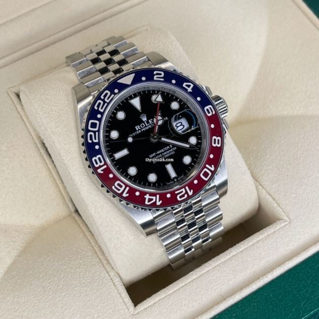 Rolex GMT-Master II Mens watch Unisex Steel Automatic 126710BLRO-0001