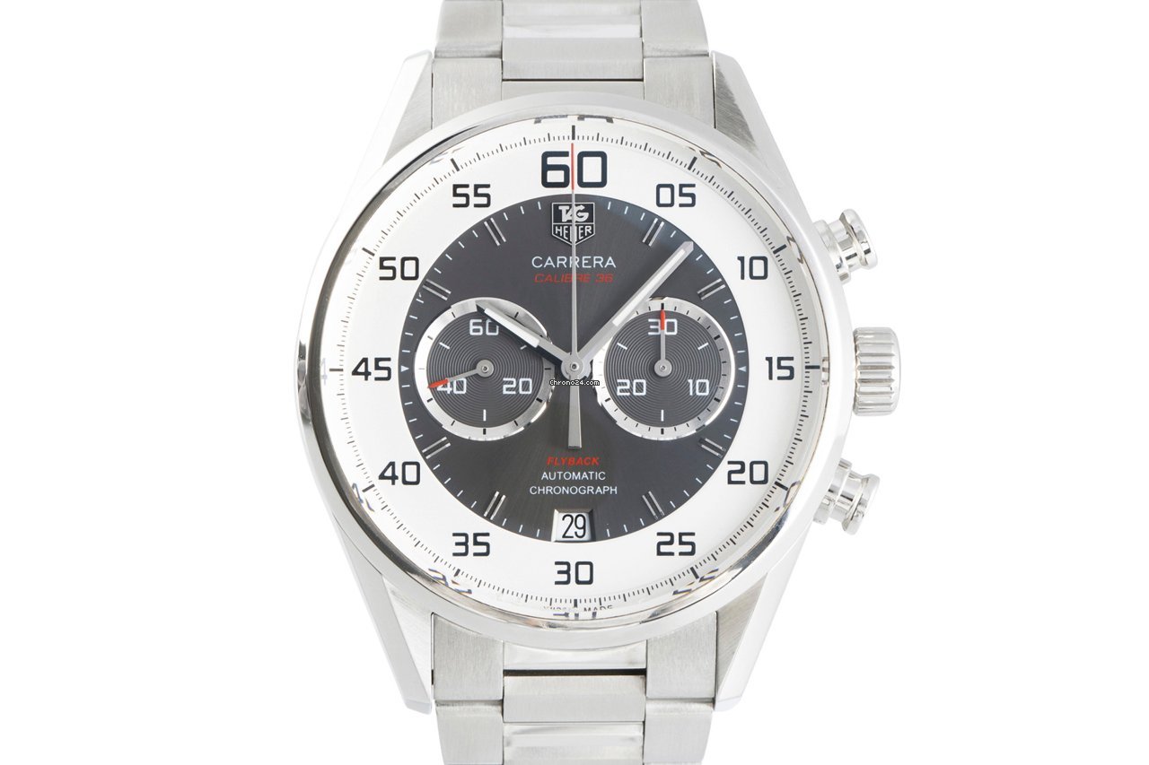 TAG Heuer Carrera Calibre 36 Mens watch Unisex Automatic Steel CAR2B11