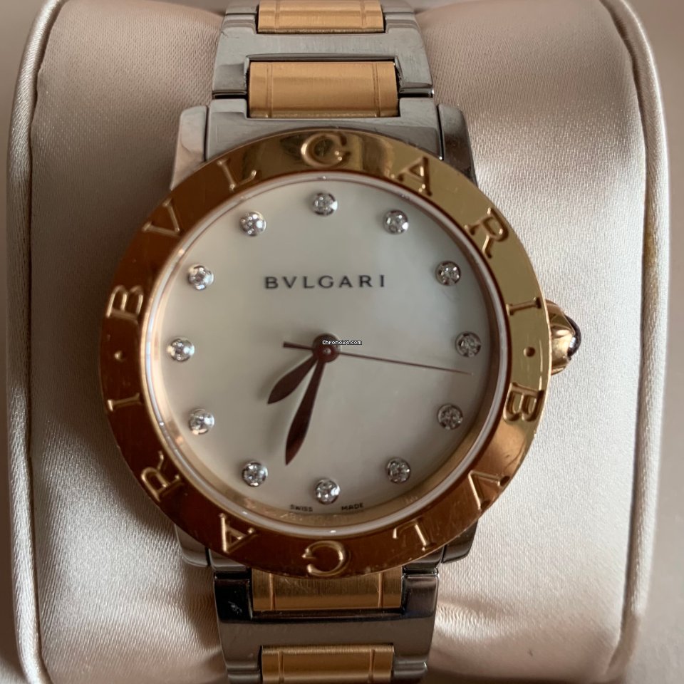 Bulgari Bulgari Womens watch Automatic Gold Steel 101891 BBL33WSPG 12