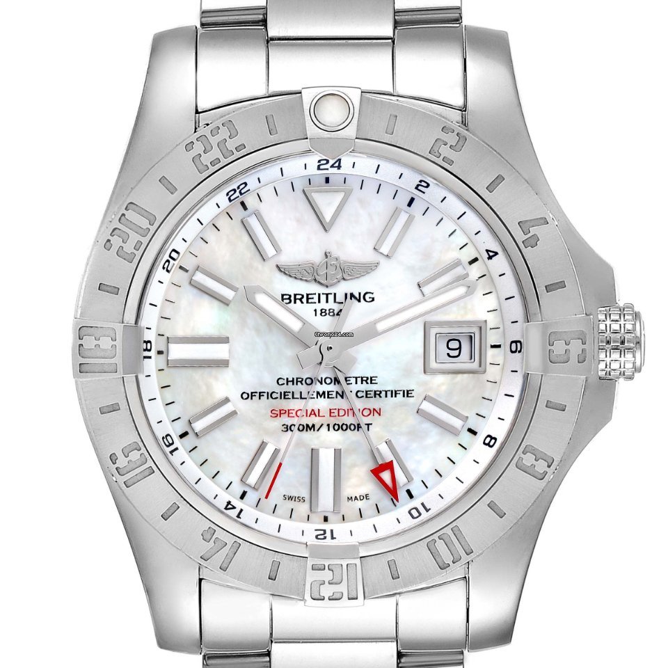 Breitling Avenger II GMT Mens watch Unisex Automatic Steel A3239011-C872-170A