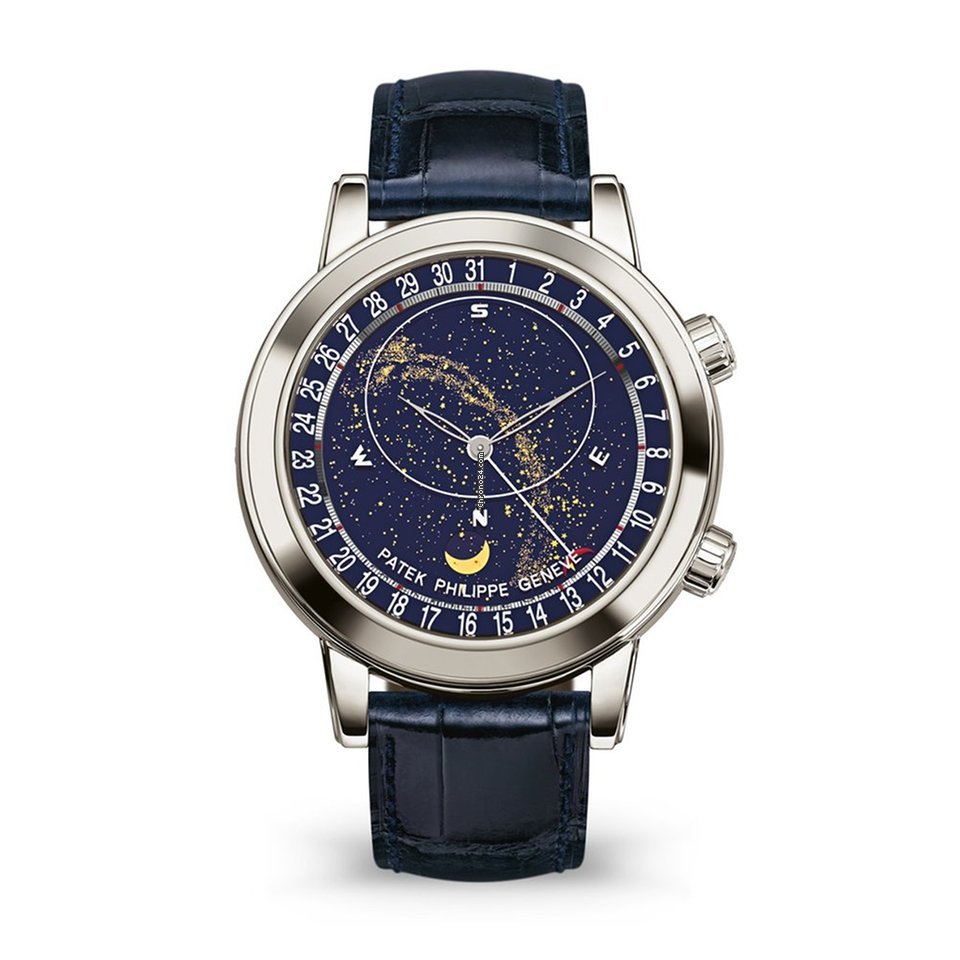 Patek Philippe Celestial Mens watch Unisex Automatic Platinum 6102P-001