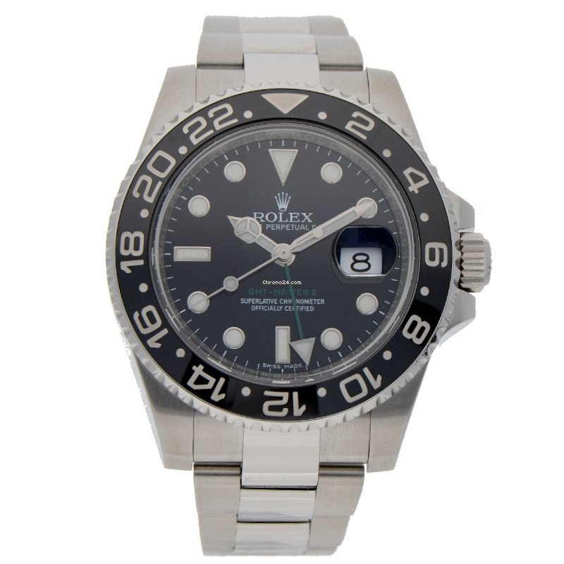 Rolex GMT-Master II Mens watch Unisex Steel Automatic 116710LN